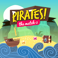 jeu Match 3 Pirates!