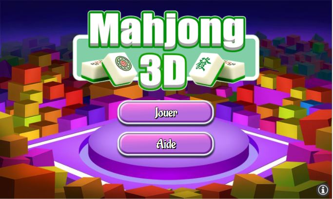 Accueil jeu gratuit Mahjong 3D