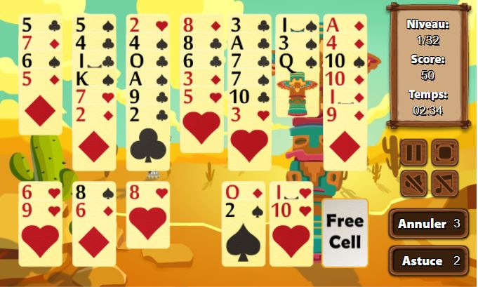 Jeu de Freecell gratuit